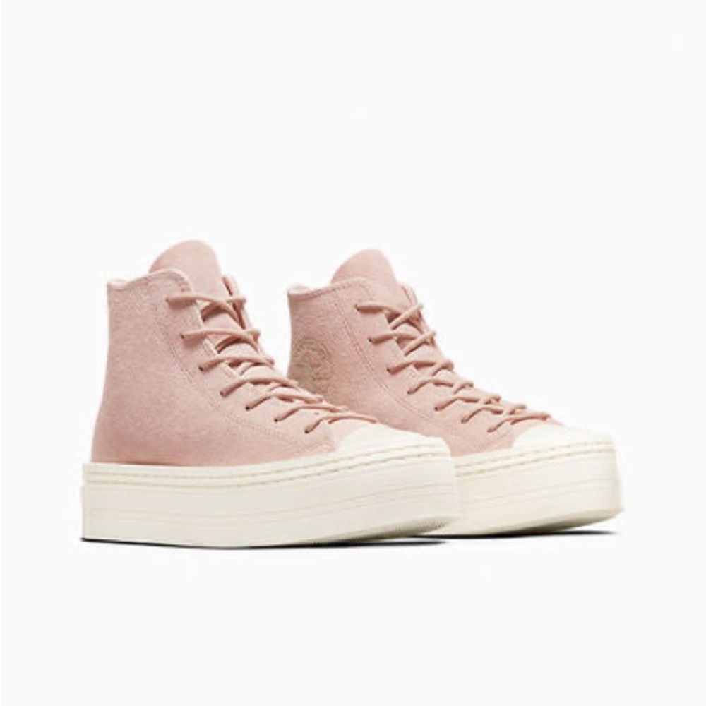 Converse Chuck Taylor All Star Modern Lift "Suede/Pink Sage" Women's Shoe